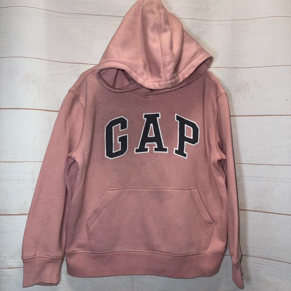 GAP Boys Pink Logo Sweatshirt Size Small